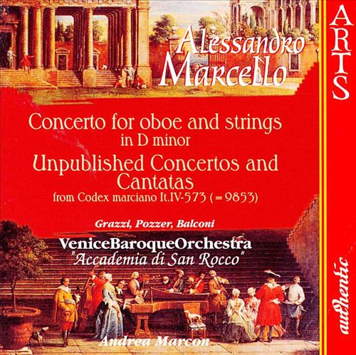 Marcello: Oboe Concertos cover art