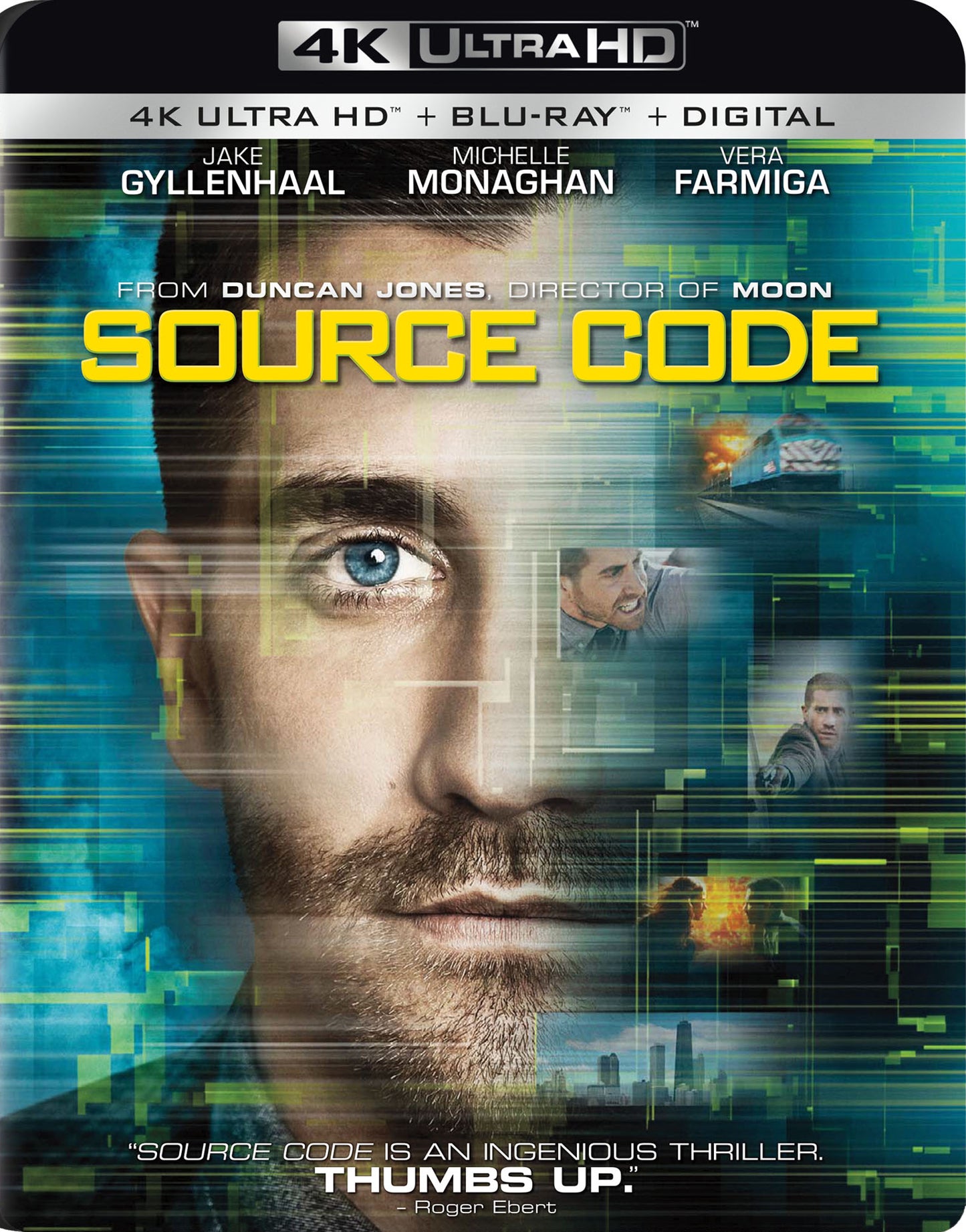Source Code [Includes Digital Copy] [4K Ultra HD Blu-ray/Blu-ray] cover art