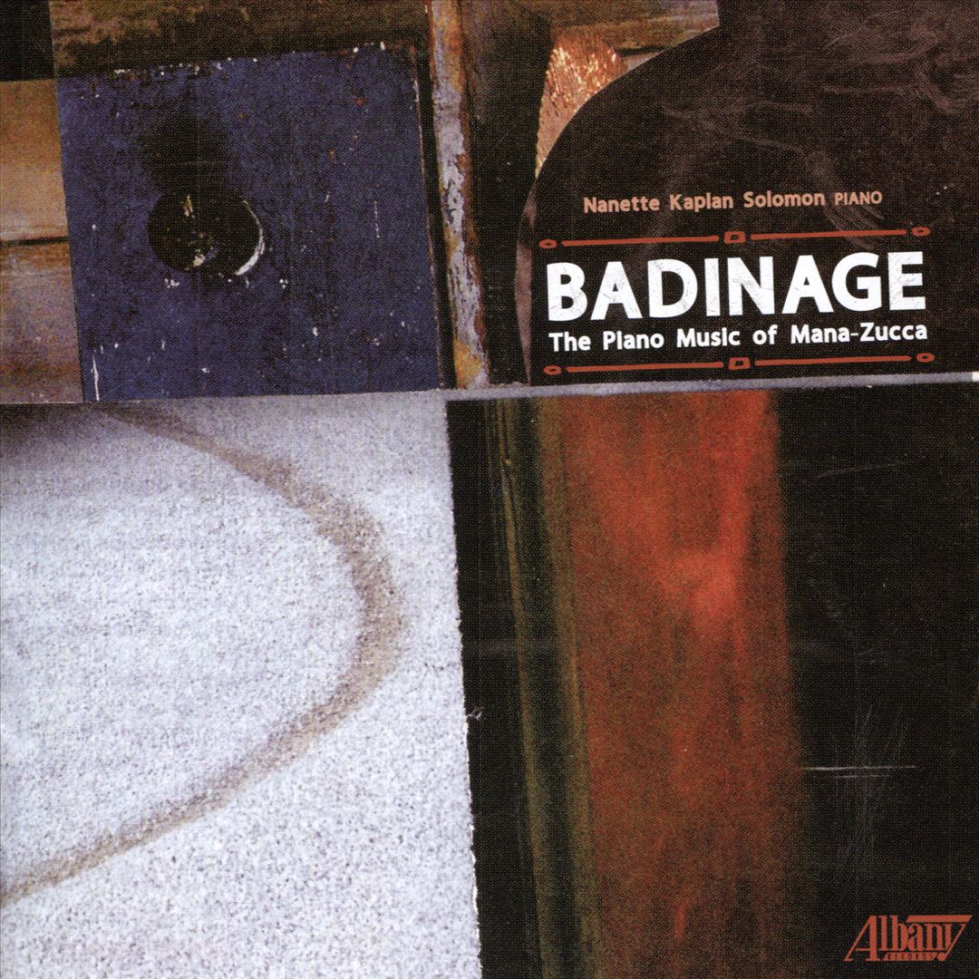 Badinage: The Piano Music of Mana-Zucca cover art