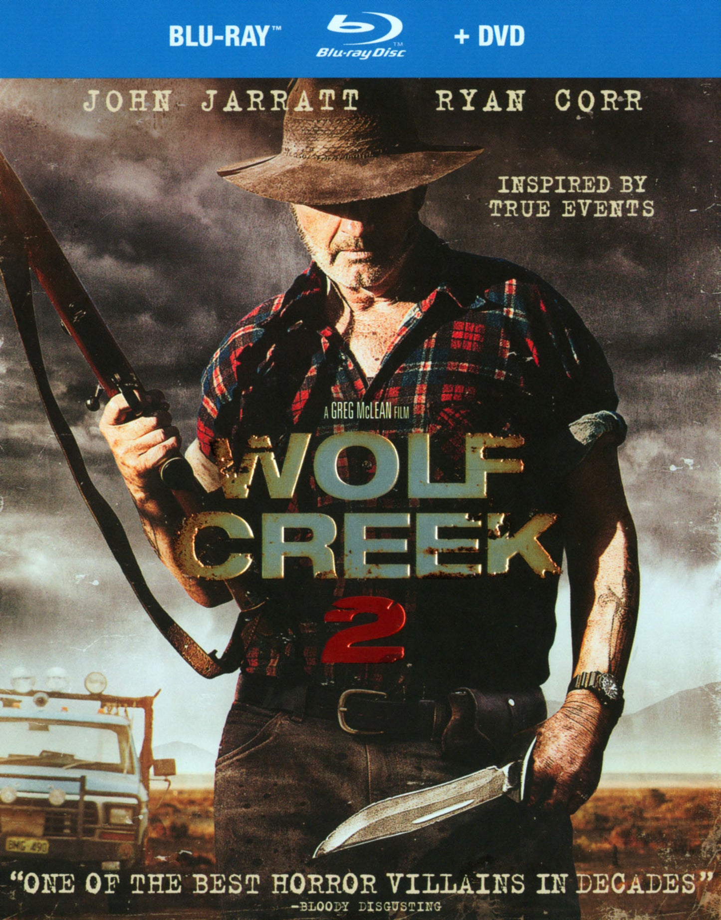 Wolf Creek 2 [2 Discs] [Blu-ray/DVD] cover art