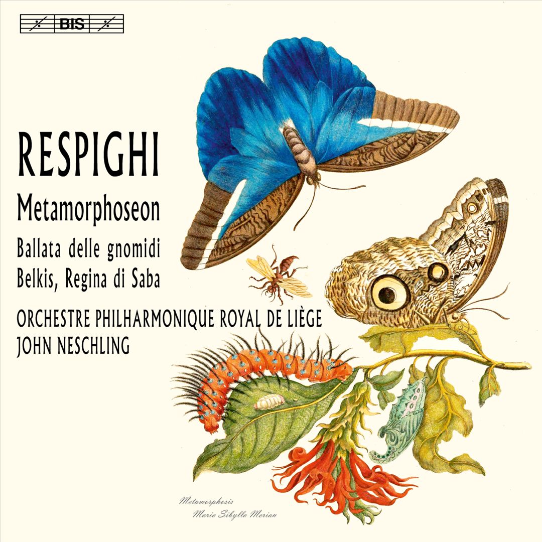 Respighi: Metamorphoseon cover art