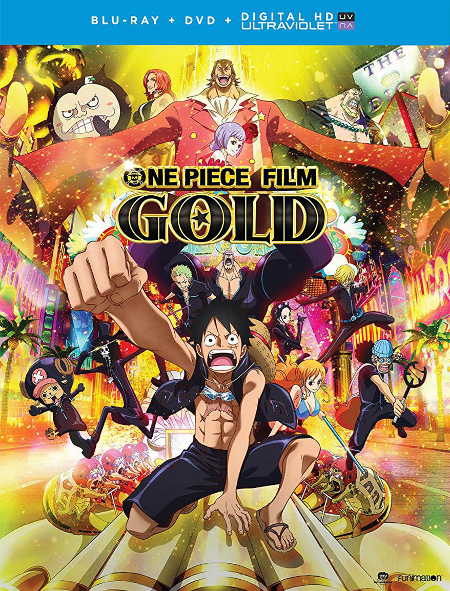 One Piece Film: Gold - The Movie [Blu-ray/DVD] [2 Discs] cover art