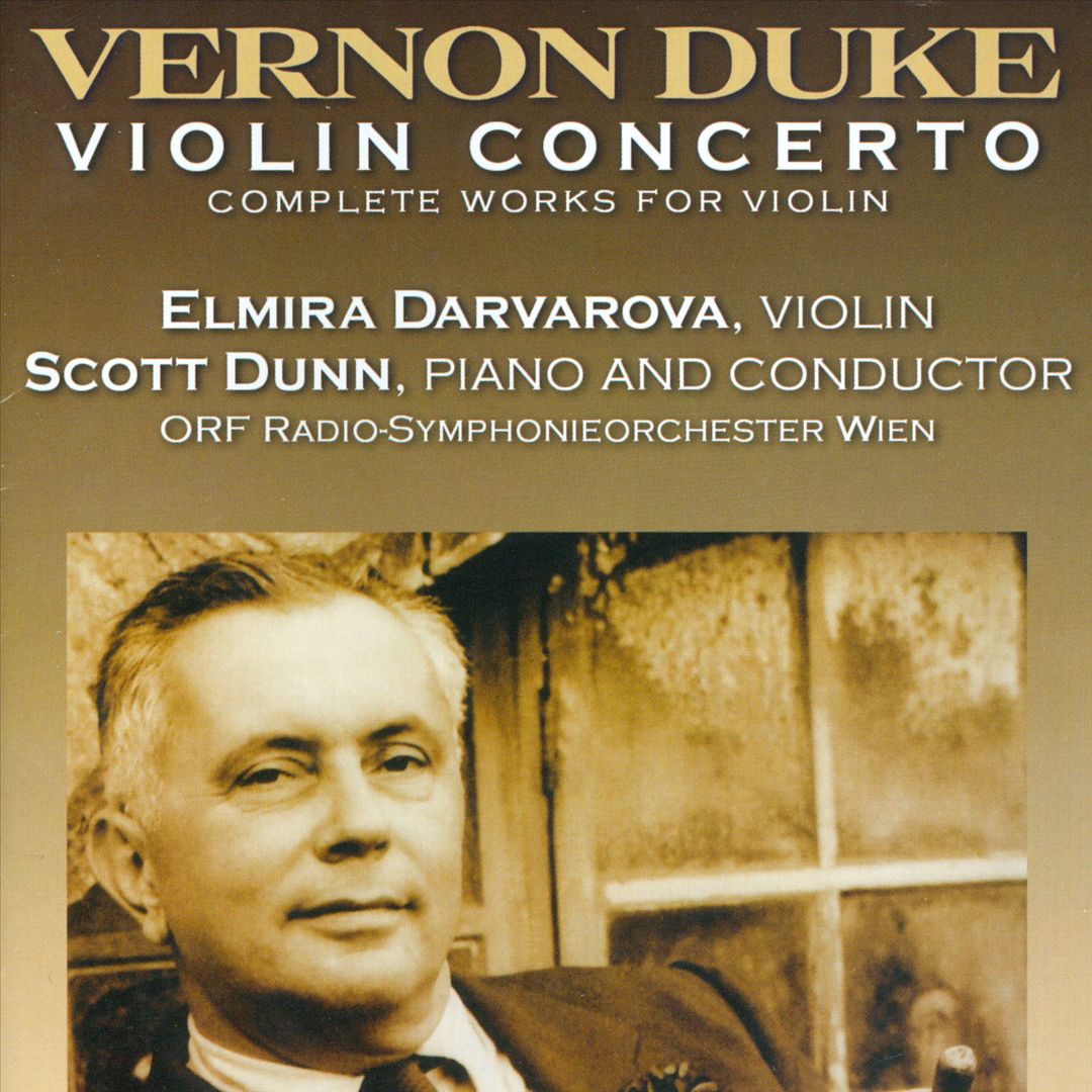 Vernon Duke: Violin Concerto cover art