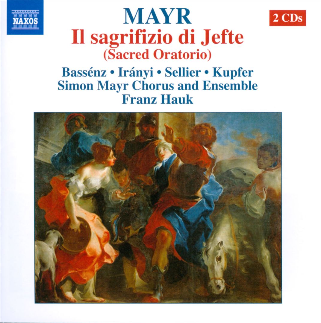 Mayr: Il sacrifizio di Jefte cover art