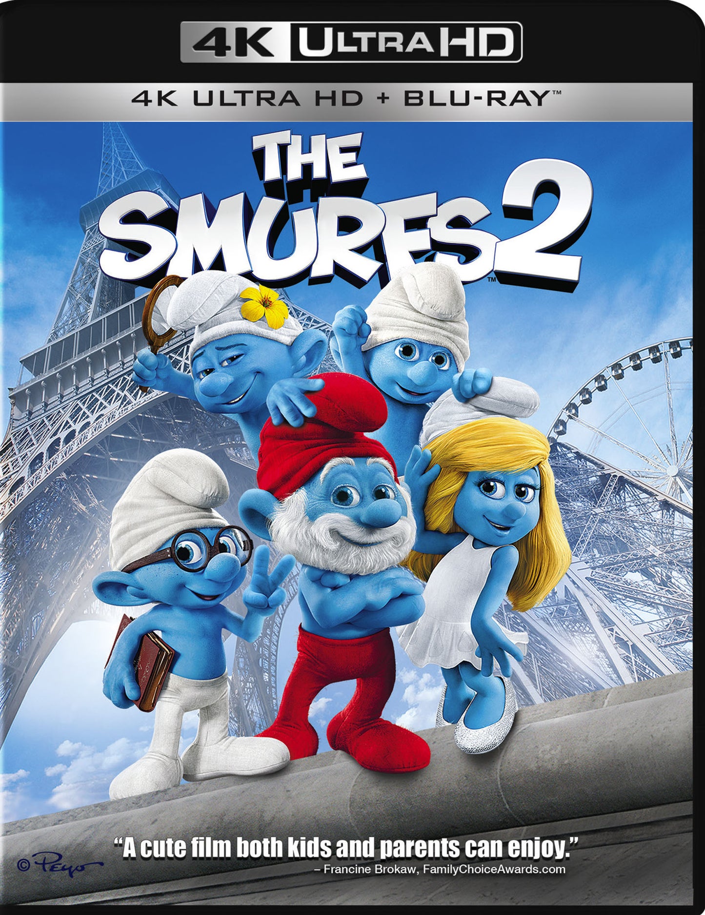 Smurfs 2 [Includes Digital Copy] [4K Ultra HD Blu-ray/Blu-ray] cover art