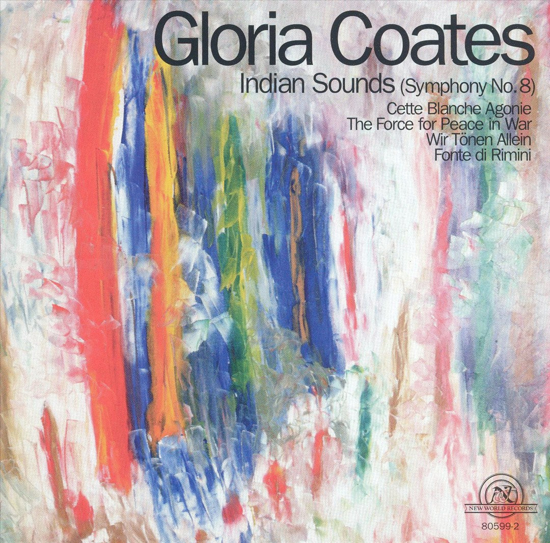 Gloria Coates cover art