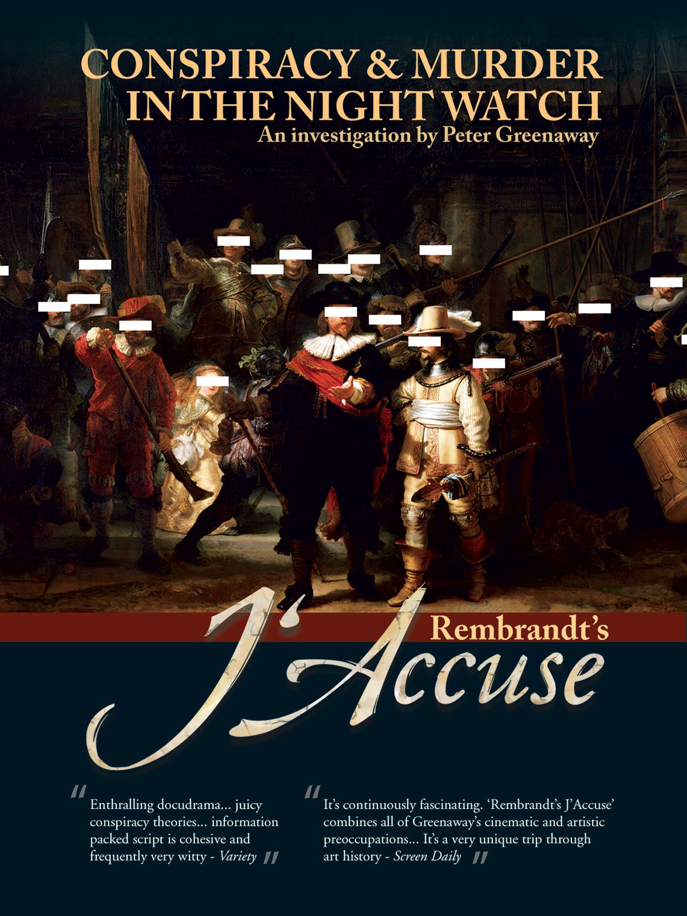 Rembrandt's J'Accuse cover art