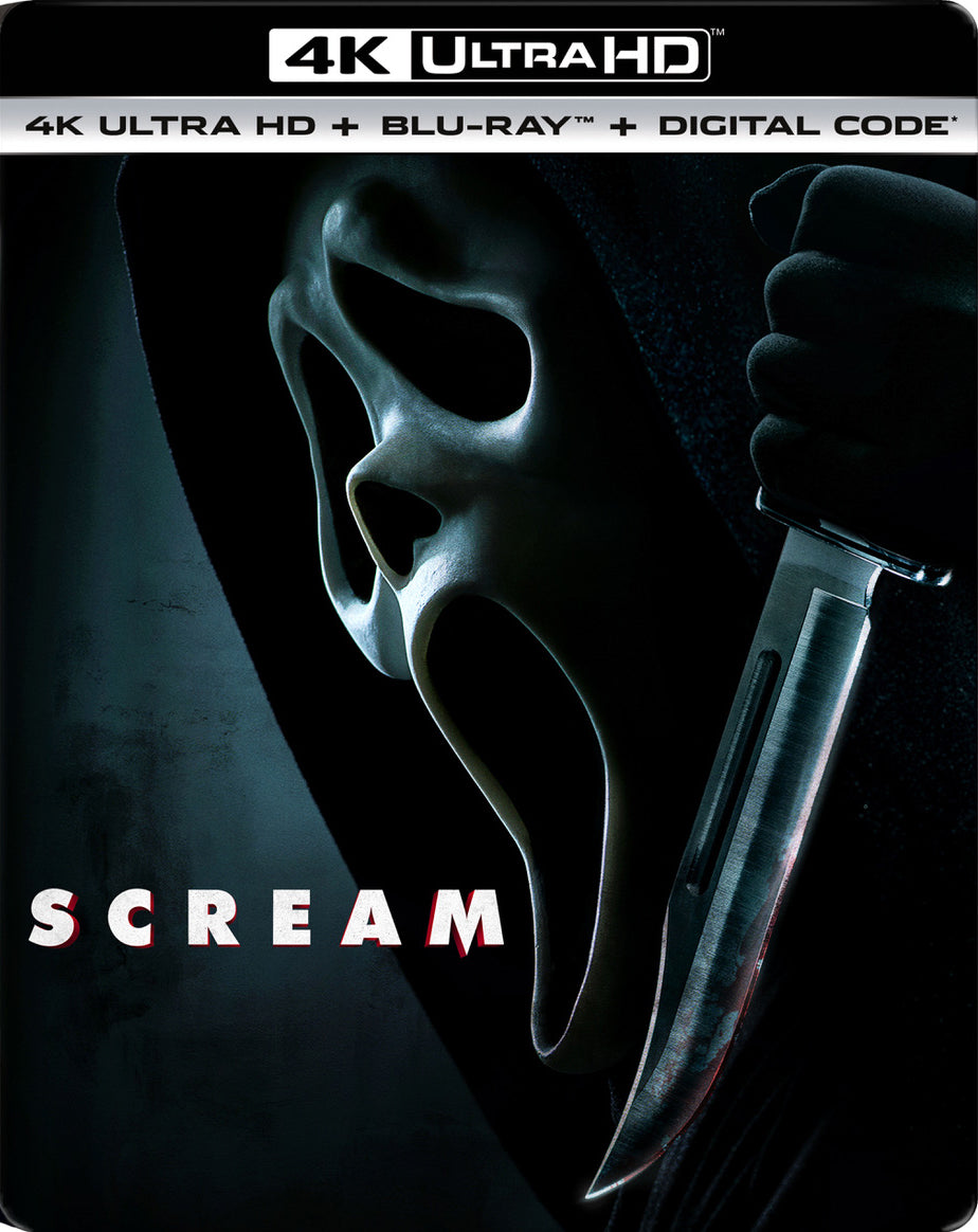 Scream [SteelBook] [Includes Digital Copy] [4K Ultra HD Blu-ray/Blu-ray] [Only @ Best Buy] cover art