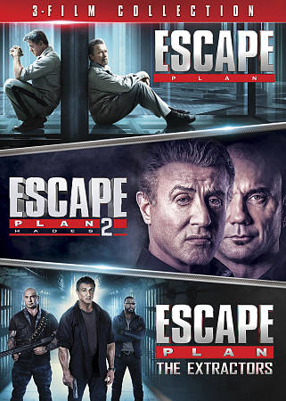 Escape Plan: 3-Film Collection cover art