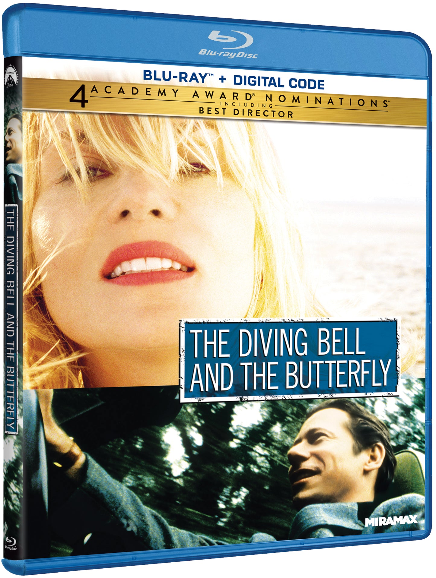 Diving Bell and the Butterfly [Includes Digital Copy] [Blu-ray] cover art