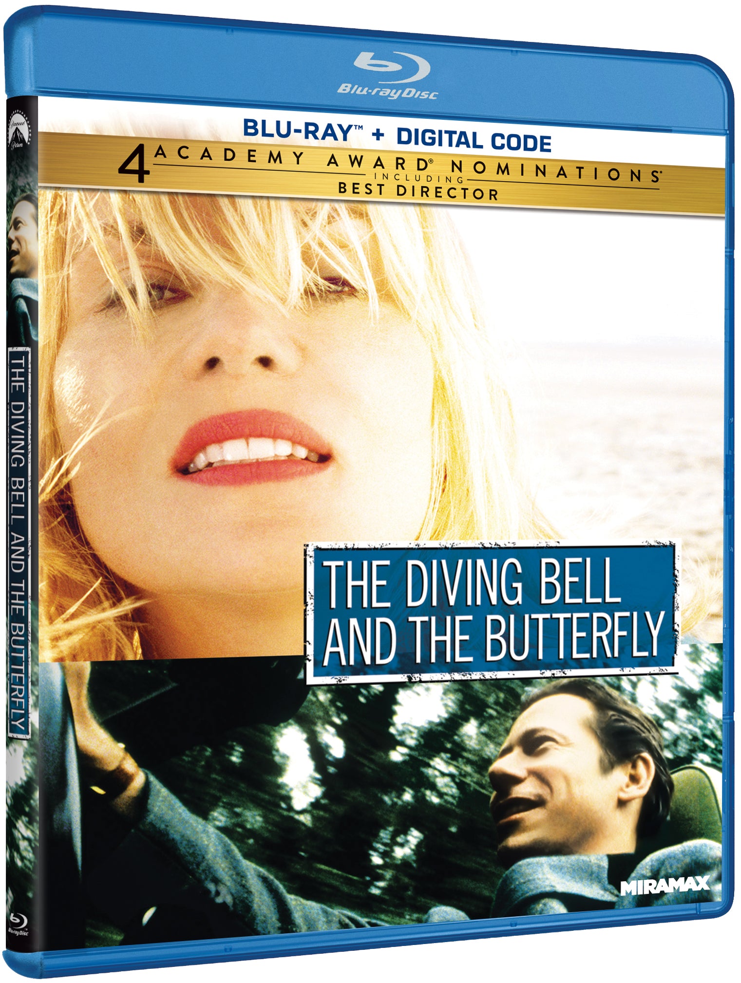 Diving Bell and the Butterfly [Includes Digital Copy] [Blu-ray] cover art