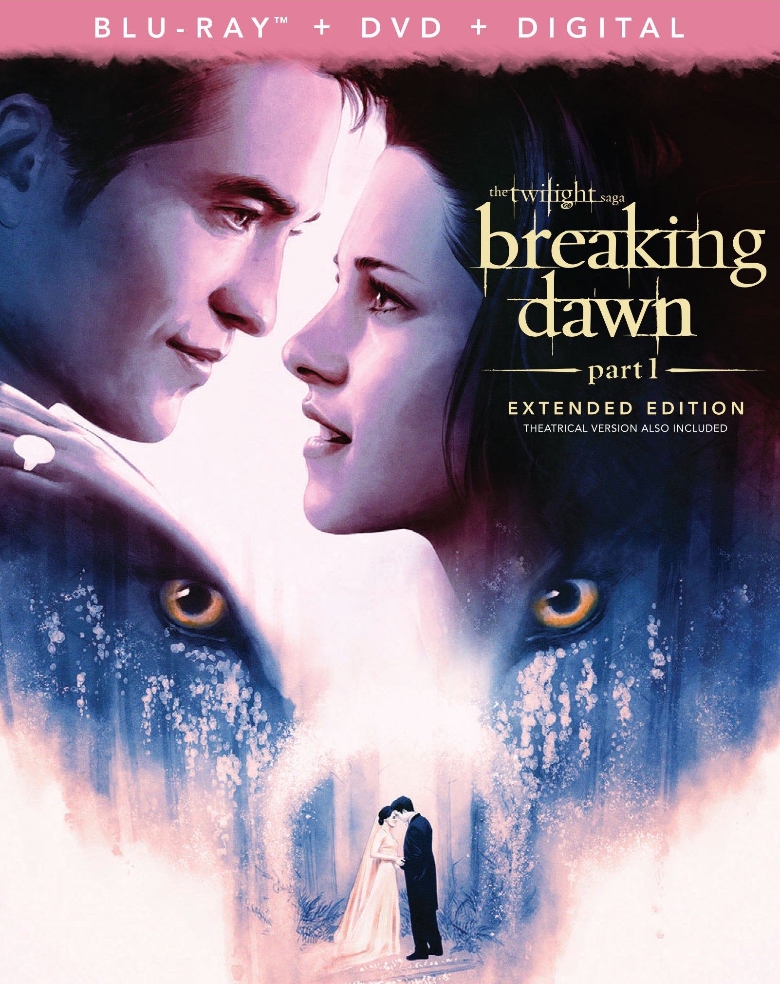 Twilight Saga: Breaking Dawn - Part 1 [Includes Digital Copy] [Blu-ray/DVD] cover art