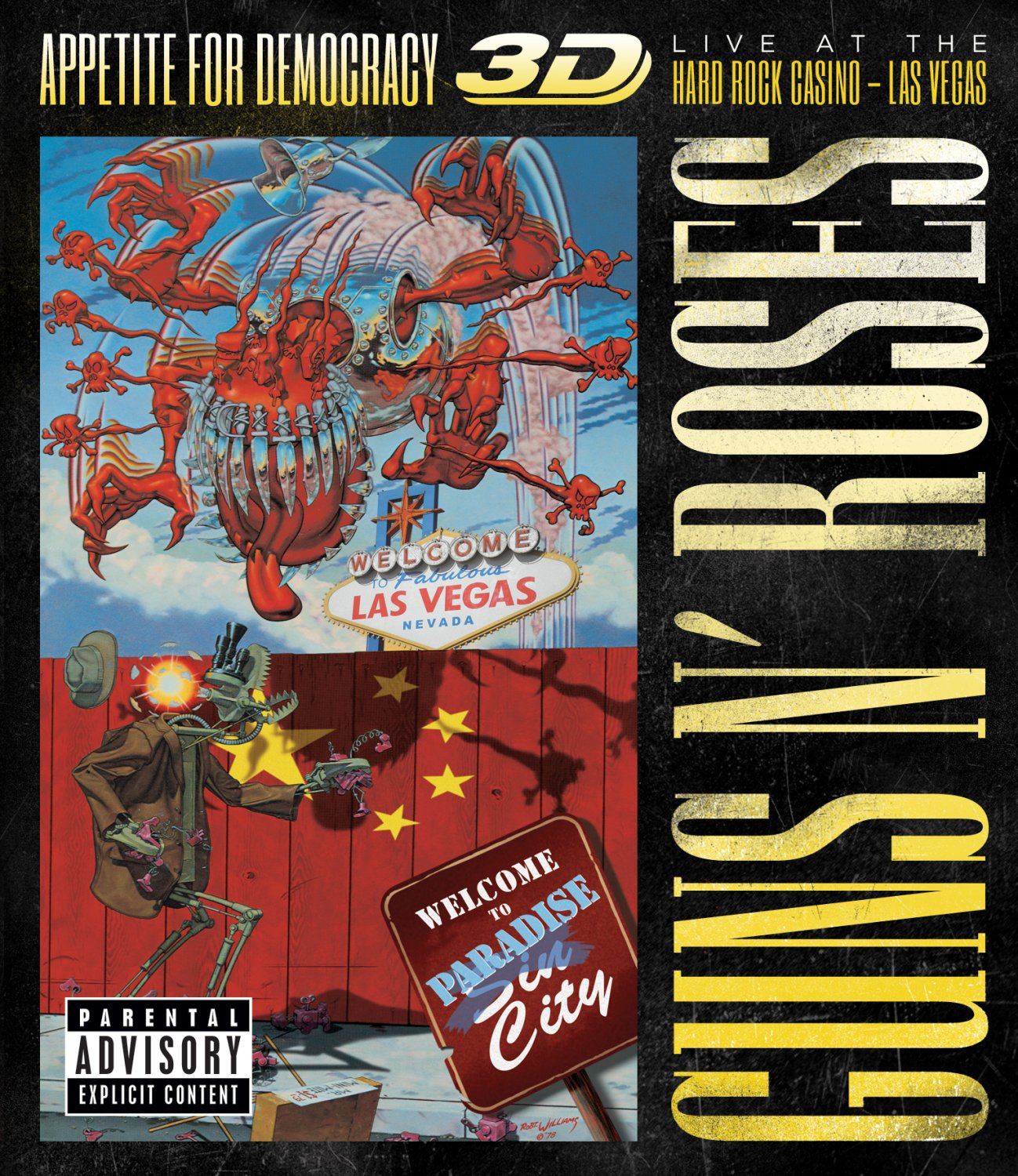 Appetite for Democracy: Live at the Hard Rock Casino [Blu-Ray] cover art