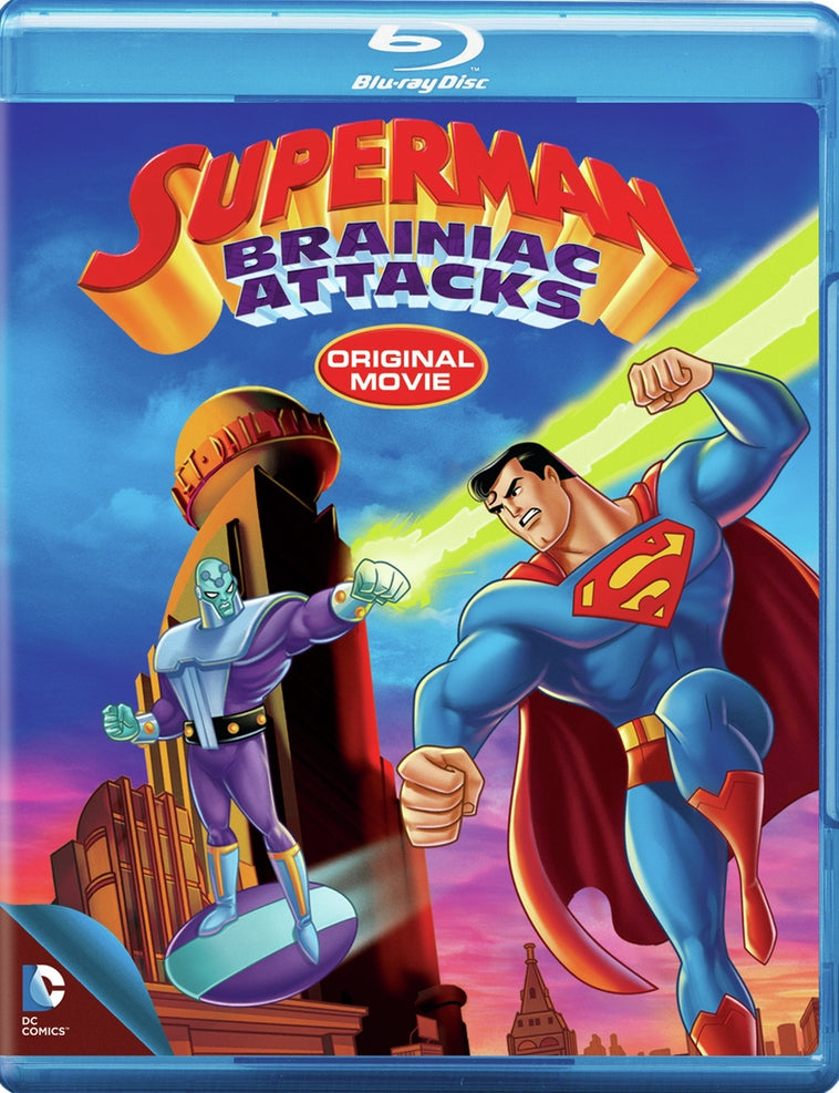 Superman: Brainiac Attacks [Blu-ray] cover art