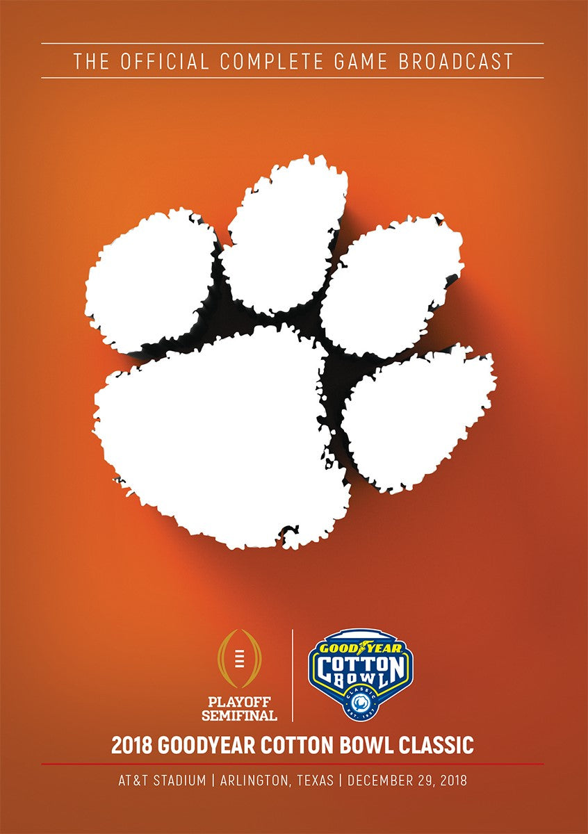 2019 Goodyear Cotton Bowl Classic cover art