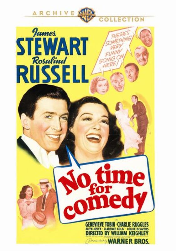 No Time for Comedy cover art
