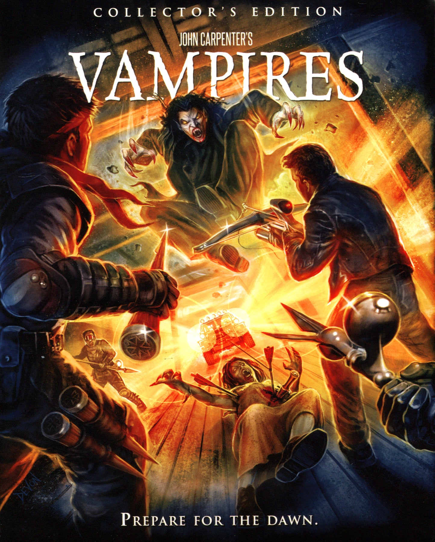 John Carpenter's Vampires [Blu-ray] cover art