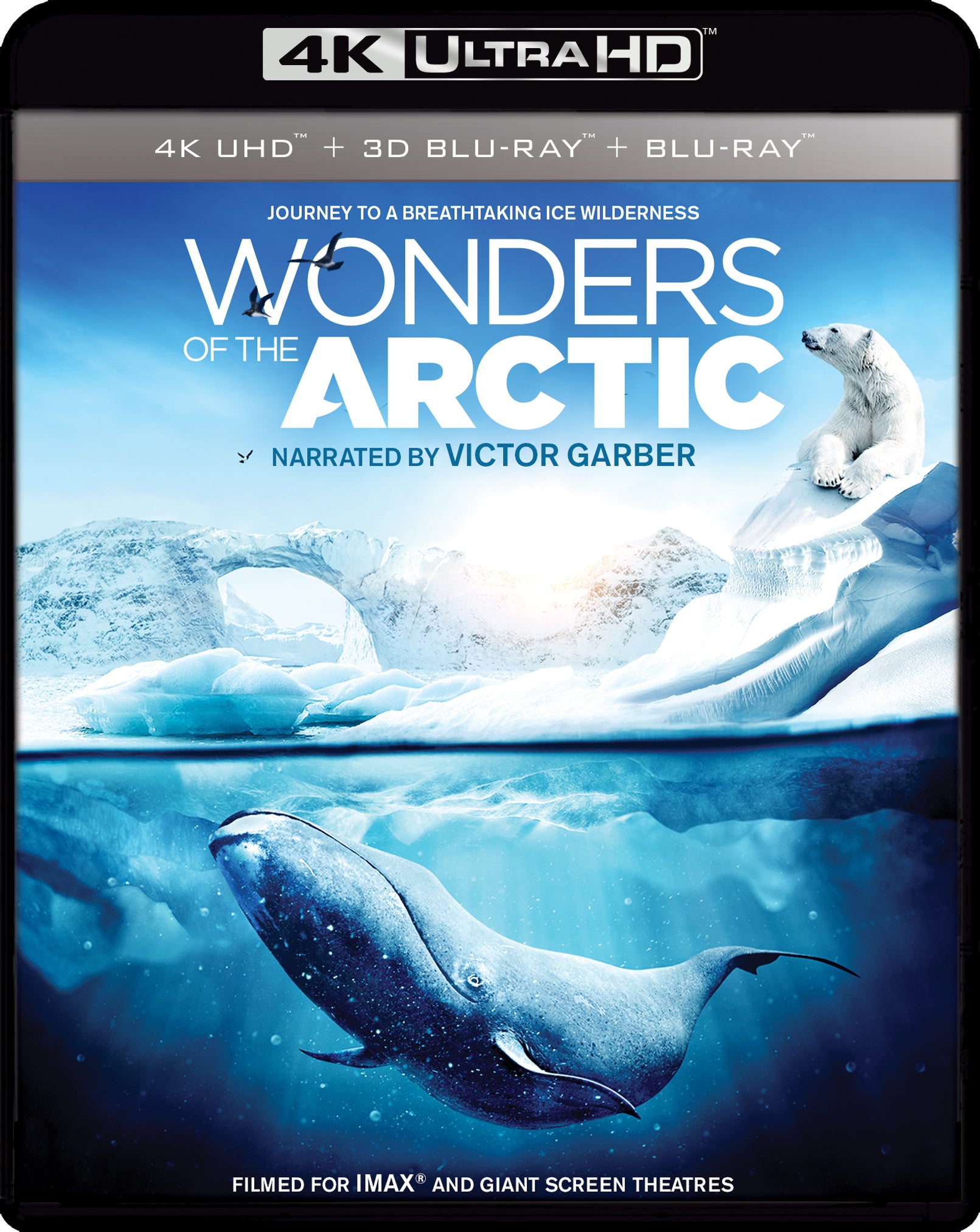 IMAX: Wonders of the Arctic [3D] [4K Ultra HD Blu-ray/Blu-ray] cover art