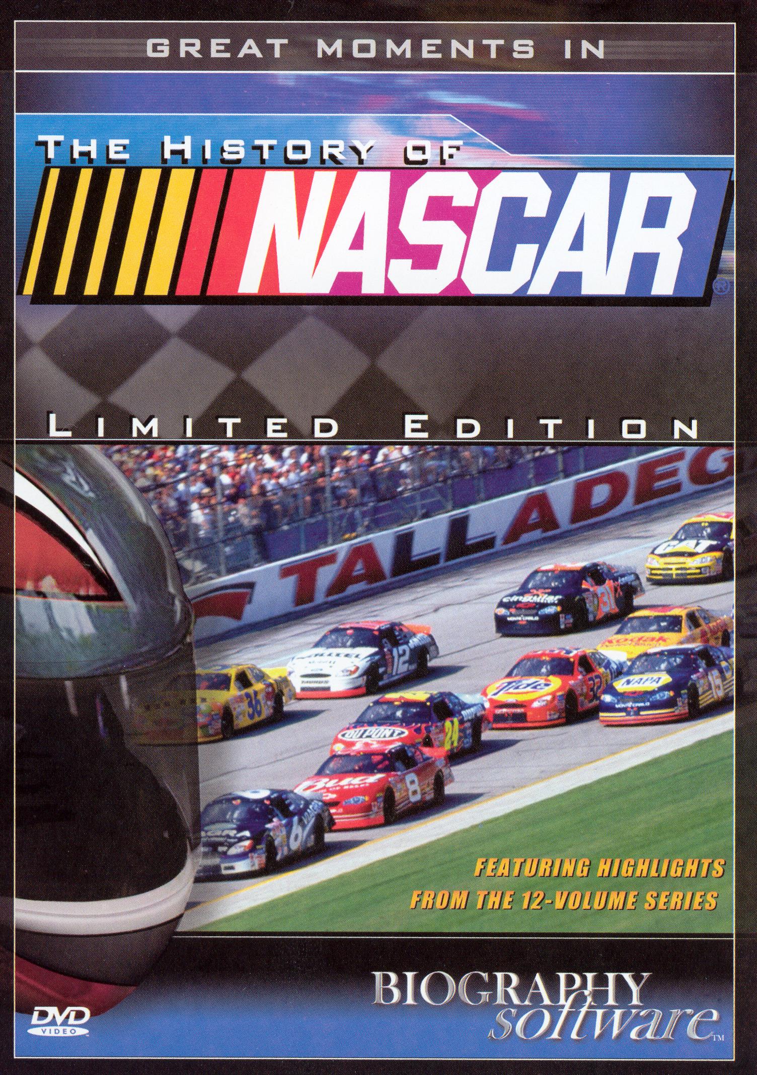 History of NASCAR cover art