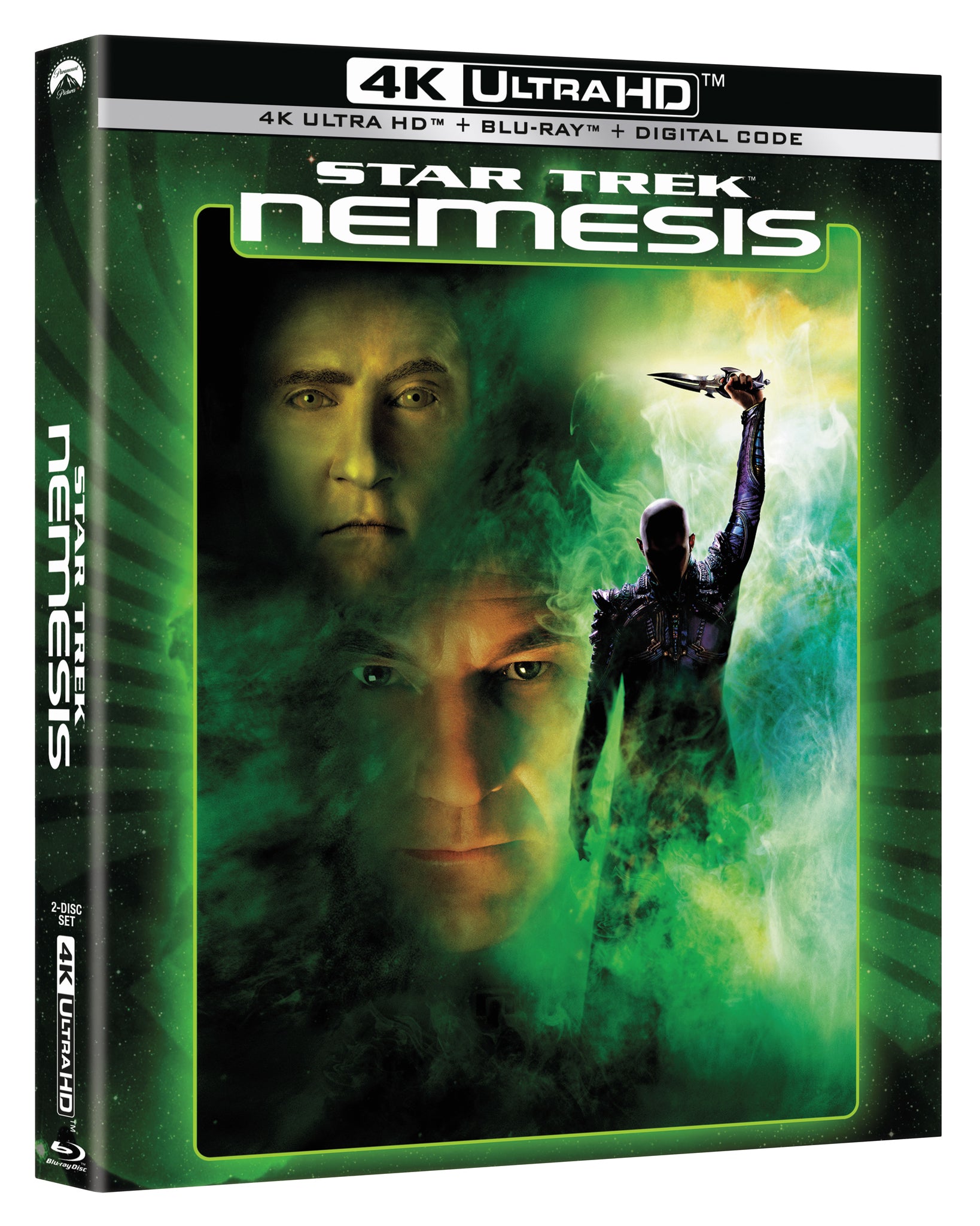 Star Trek X: Nemesis [Includes Digital Copy] [4K Ultra HD Blu-ray/Blu-ray] cover art