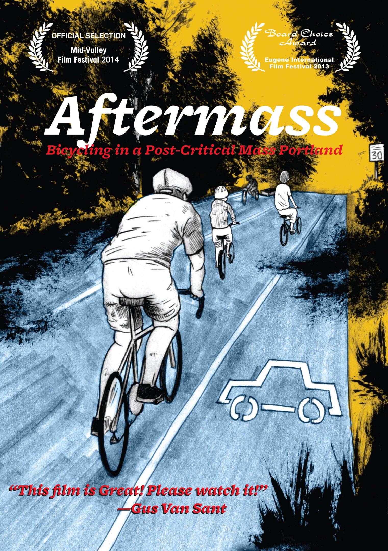 Aftermass: Bicycling In A Post-Critical Mass Portland cover art
