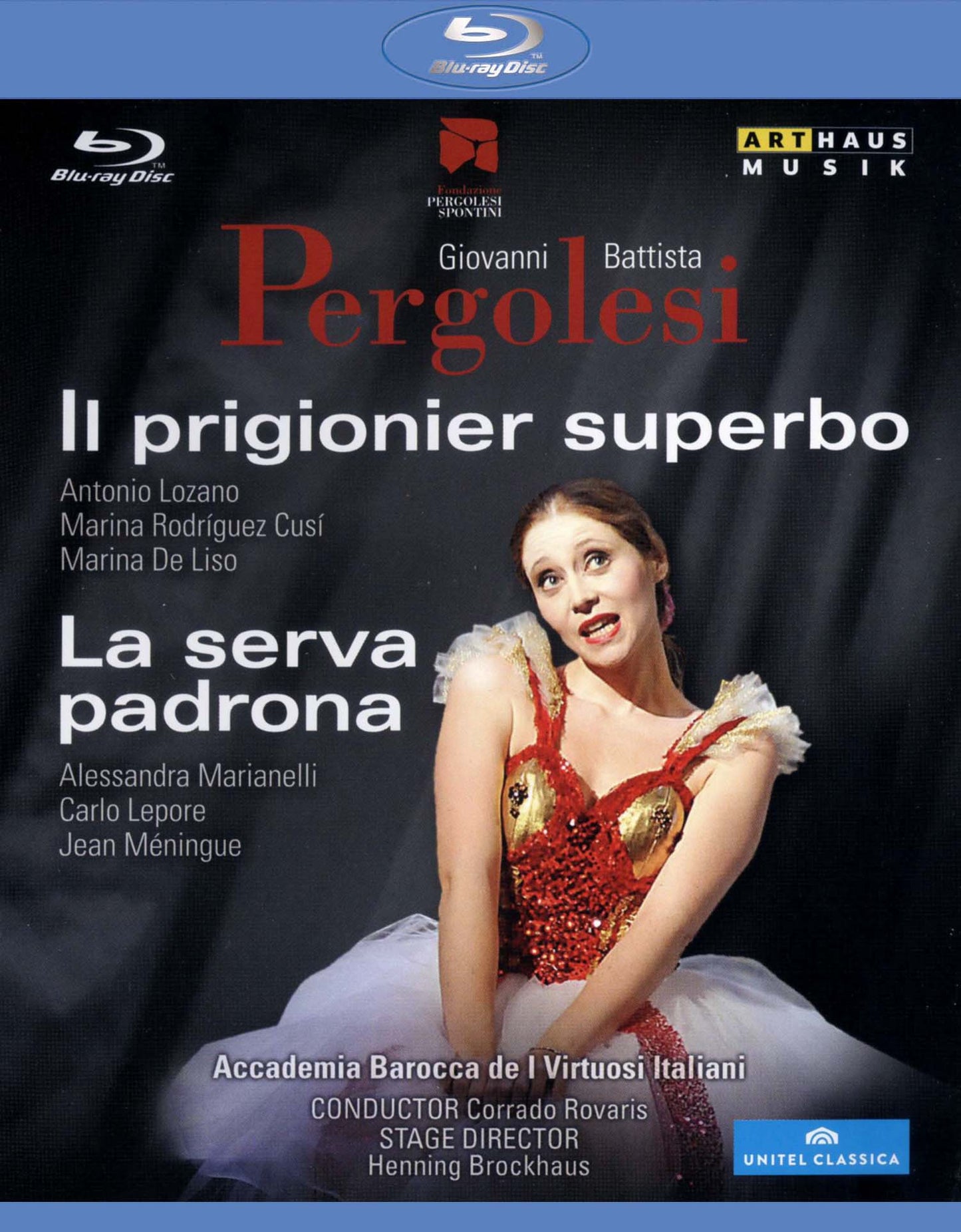 Pergolesi: Il prigionier superbo; La serva padrona [Video] cover art