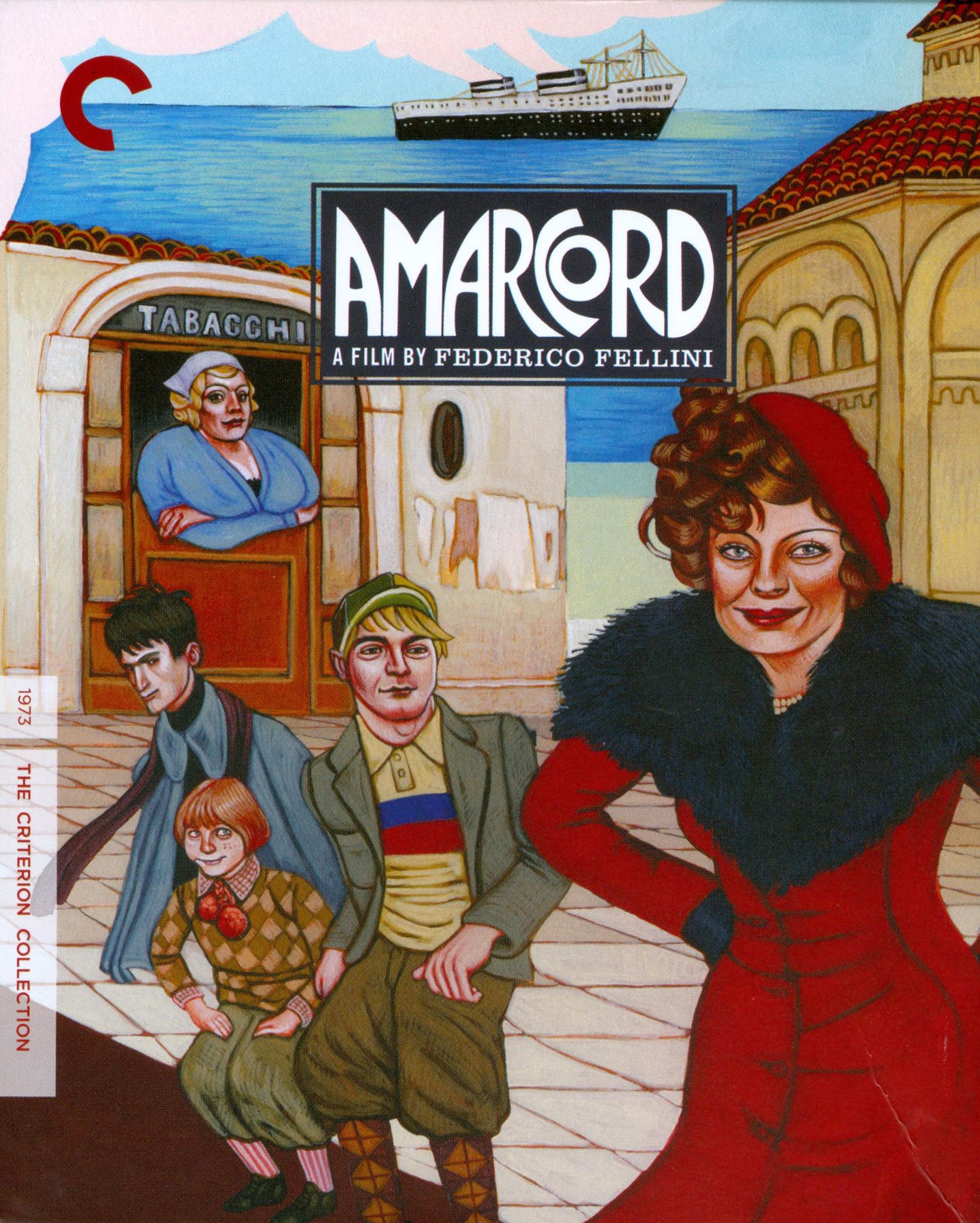 Amarcord [Criterion Collection] [Blu-ray] cover art