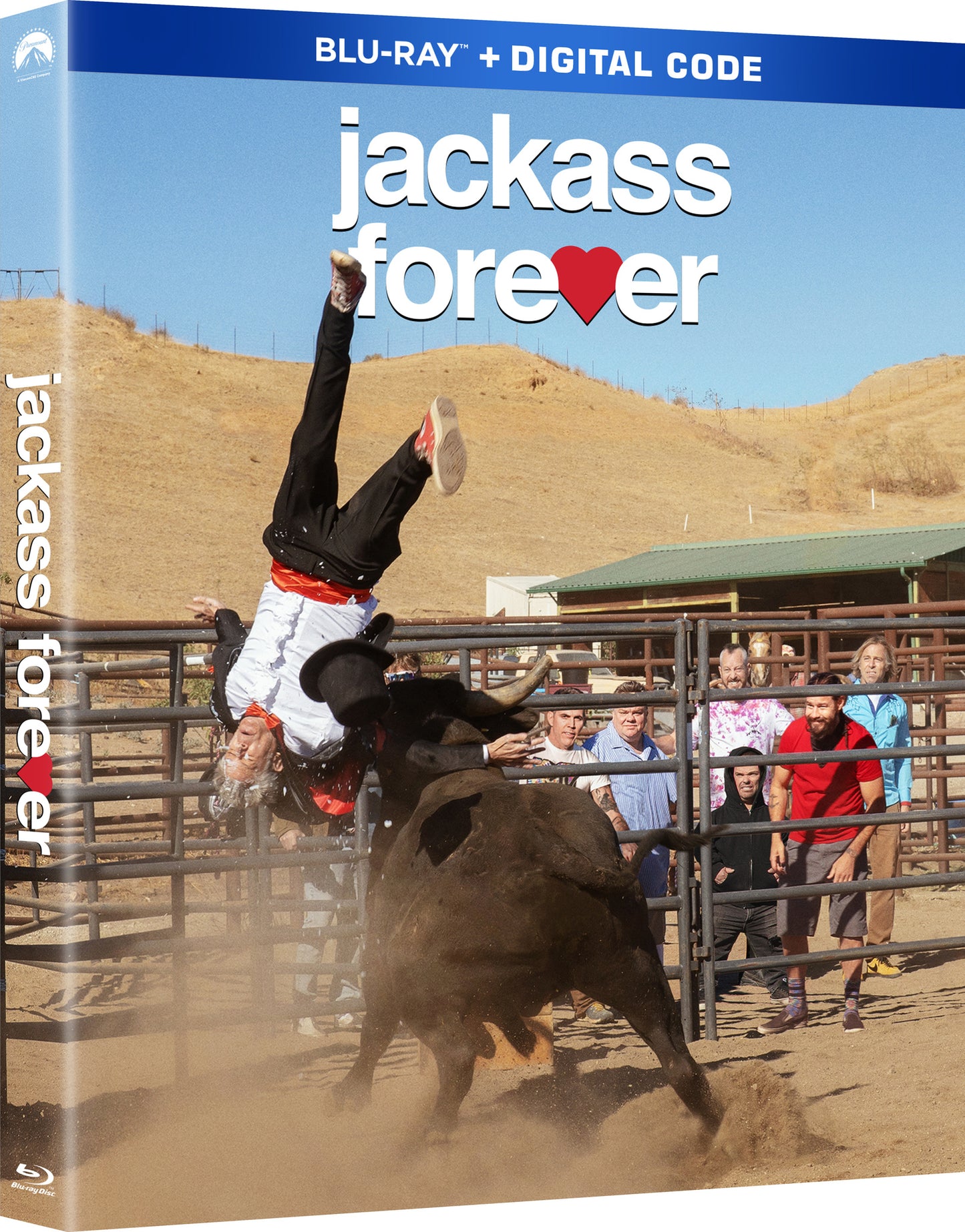 Jackass Forever [Includes Digital Copy] [Blu-ray] cover art