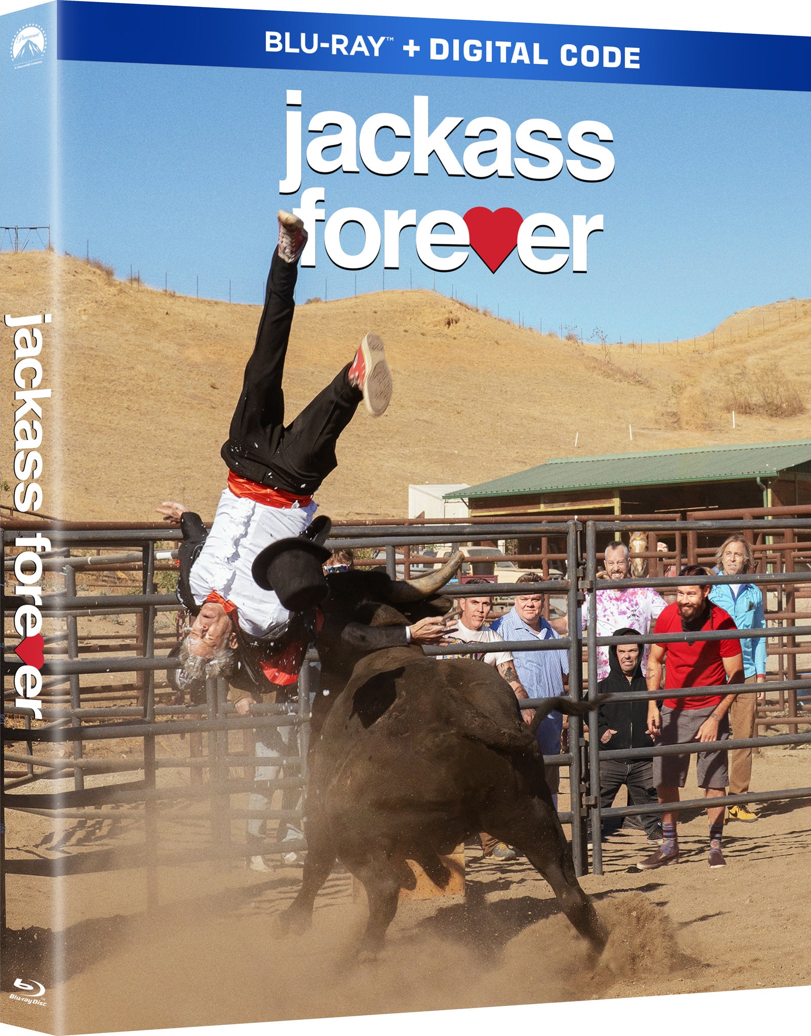 Jackass Forever [Includes Digital Copy] [Blu-ray] cover art