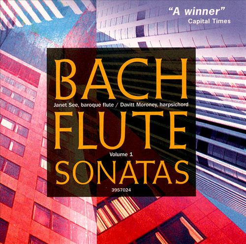 Bach: Flute Sonatas, Vol.1 cover art
