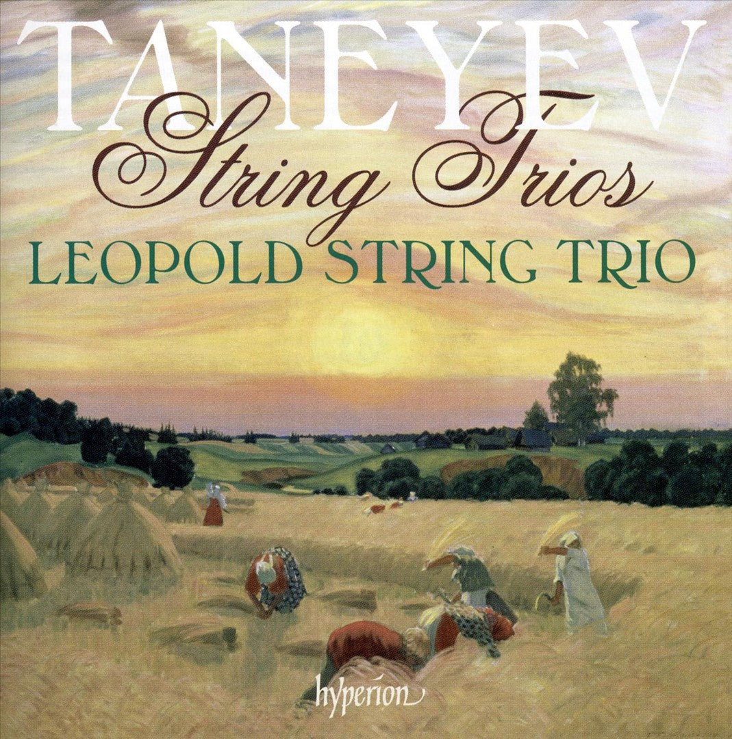 Taneyev: String Trios cover art