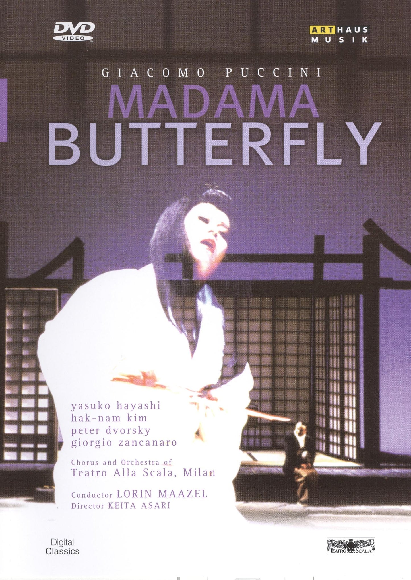 Giacomo Puccini - Madama Butterfly cover art