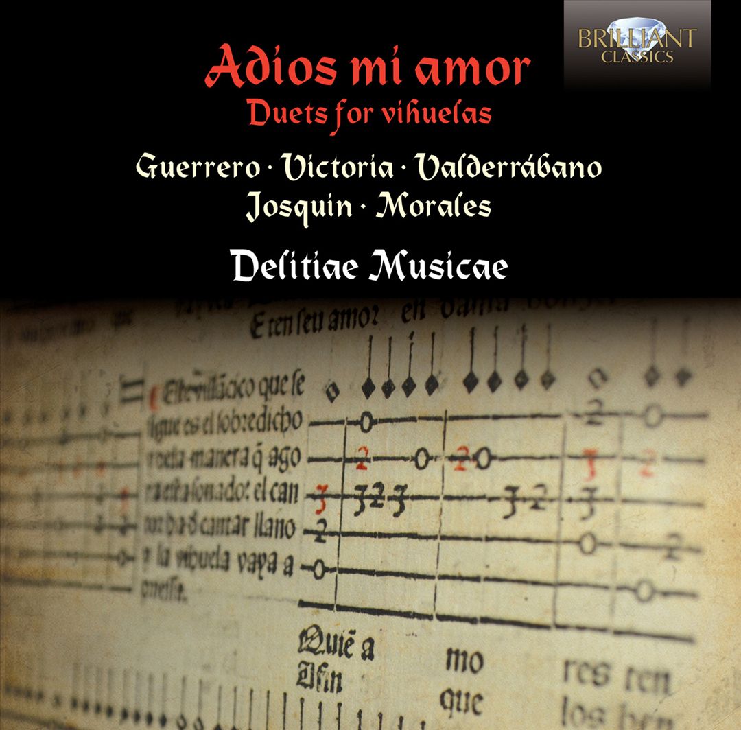 Adios mi amor: Duets for Vihuelas cover art