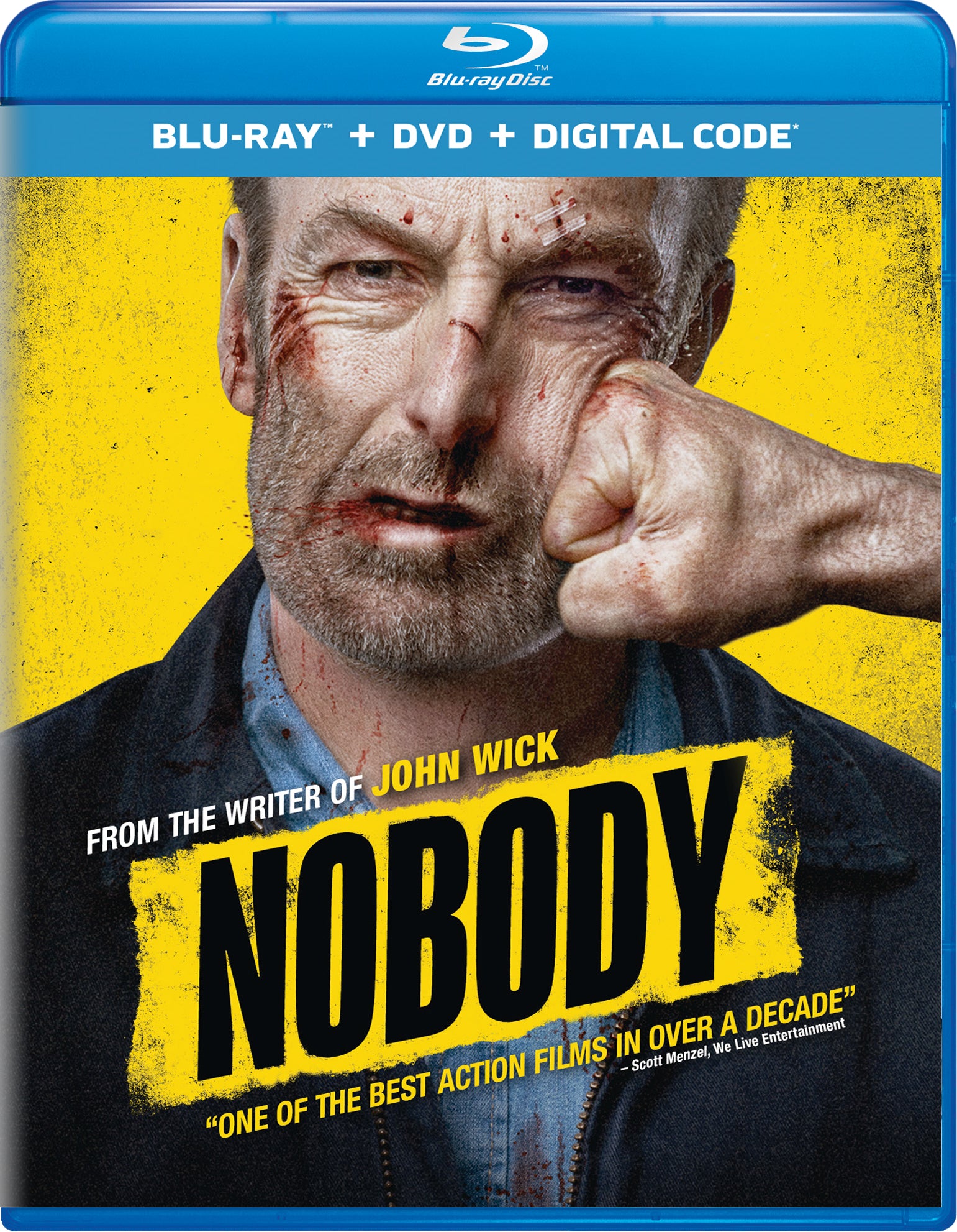 Nobody [Includes Digital Copy] [Blu-ray/DVD] cover art