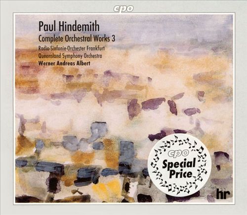 Hindemith: Complete Orchestral Works, Vol. 3 (Box Set) cover art