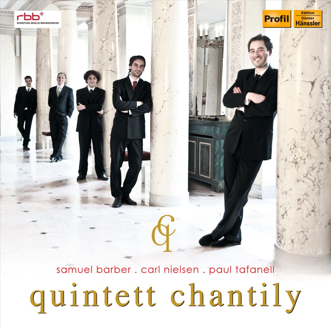 Chantily Quintet Plays Barber, Nielsen & Taffanel cover art