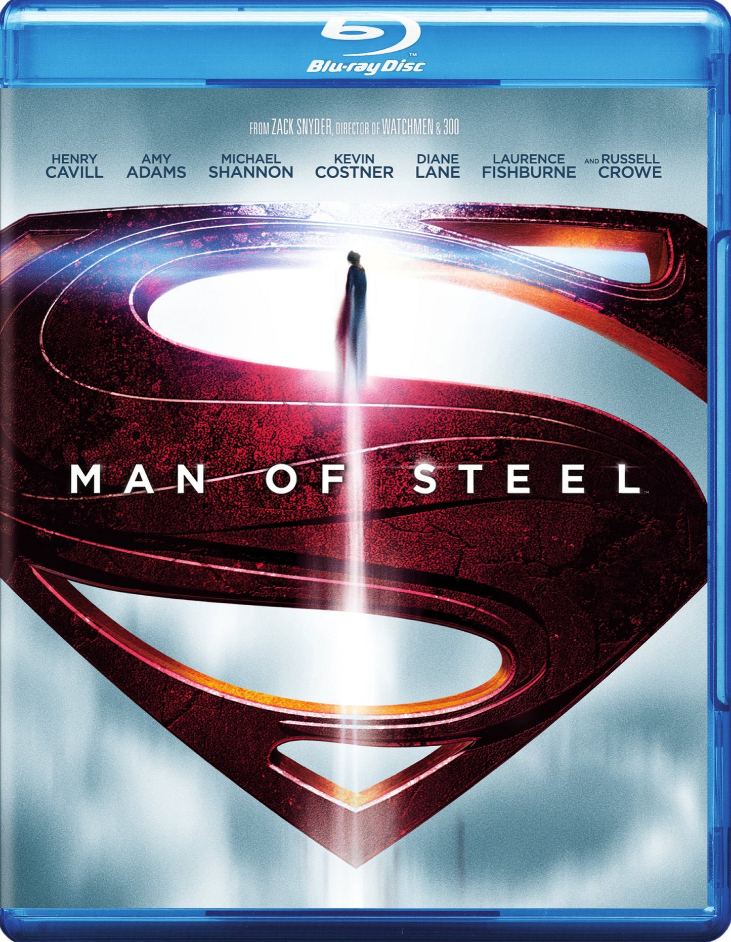 Man of Steel [Blu-ray] cover art