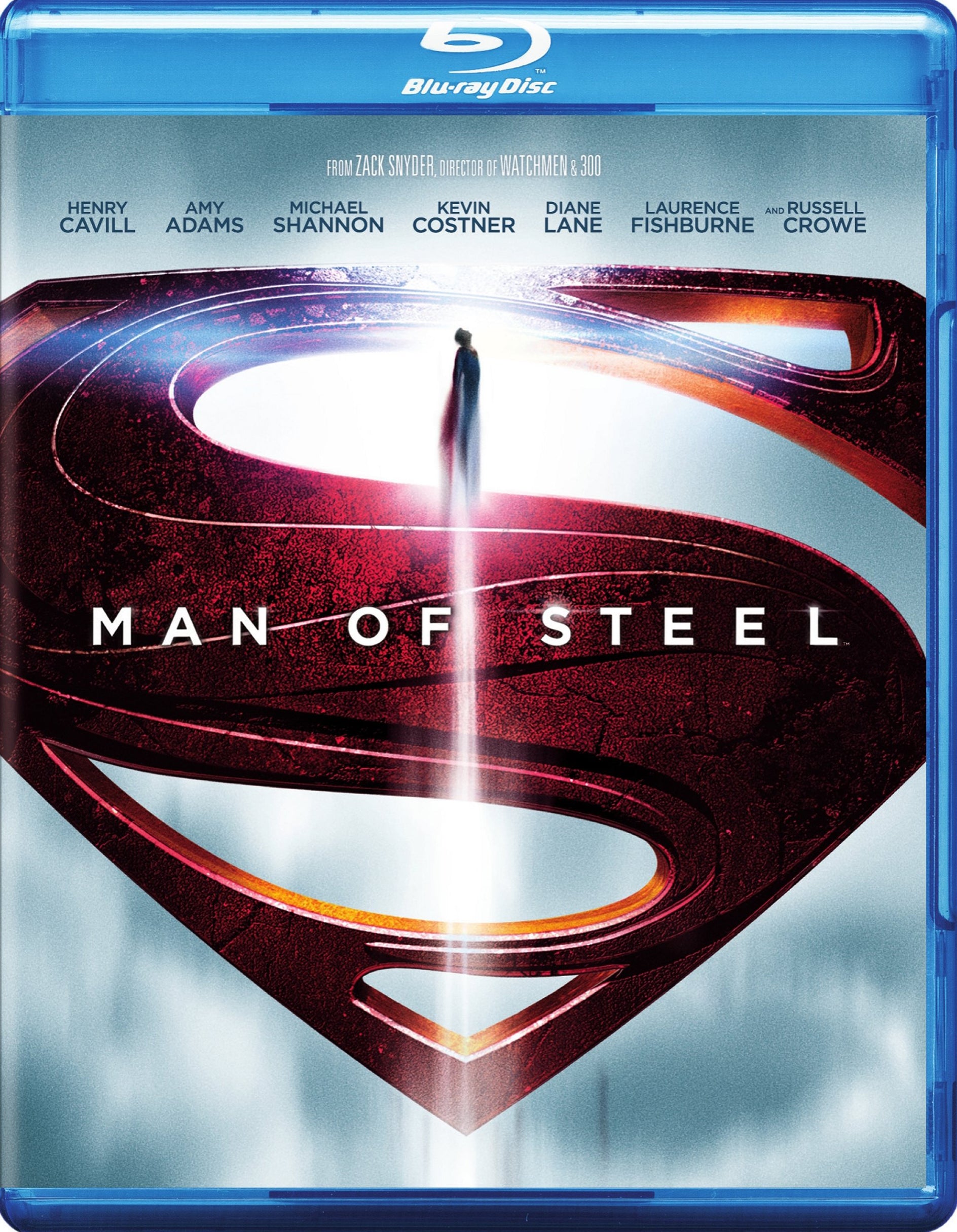 Man of Steel [Blu-ray] cover art