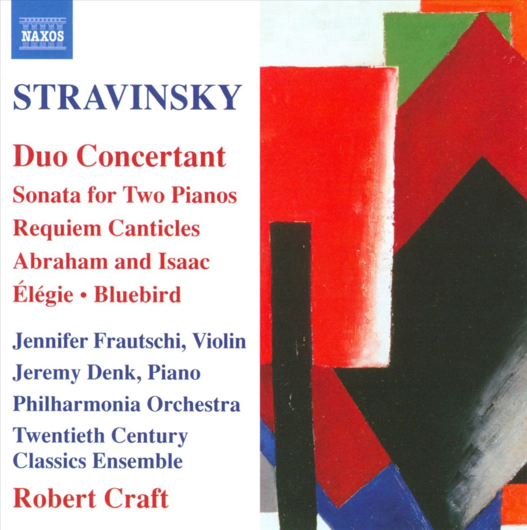 Stravinsky: Duo Concertant cover art