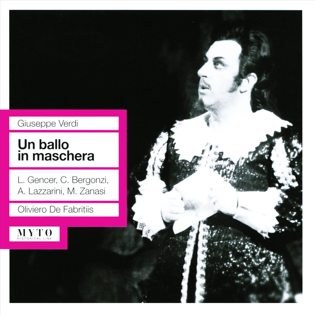 Verdi: Un Ballo in Maschera cover art