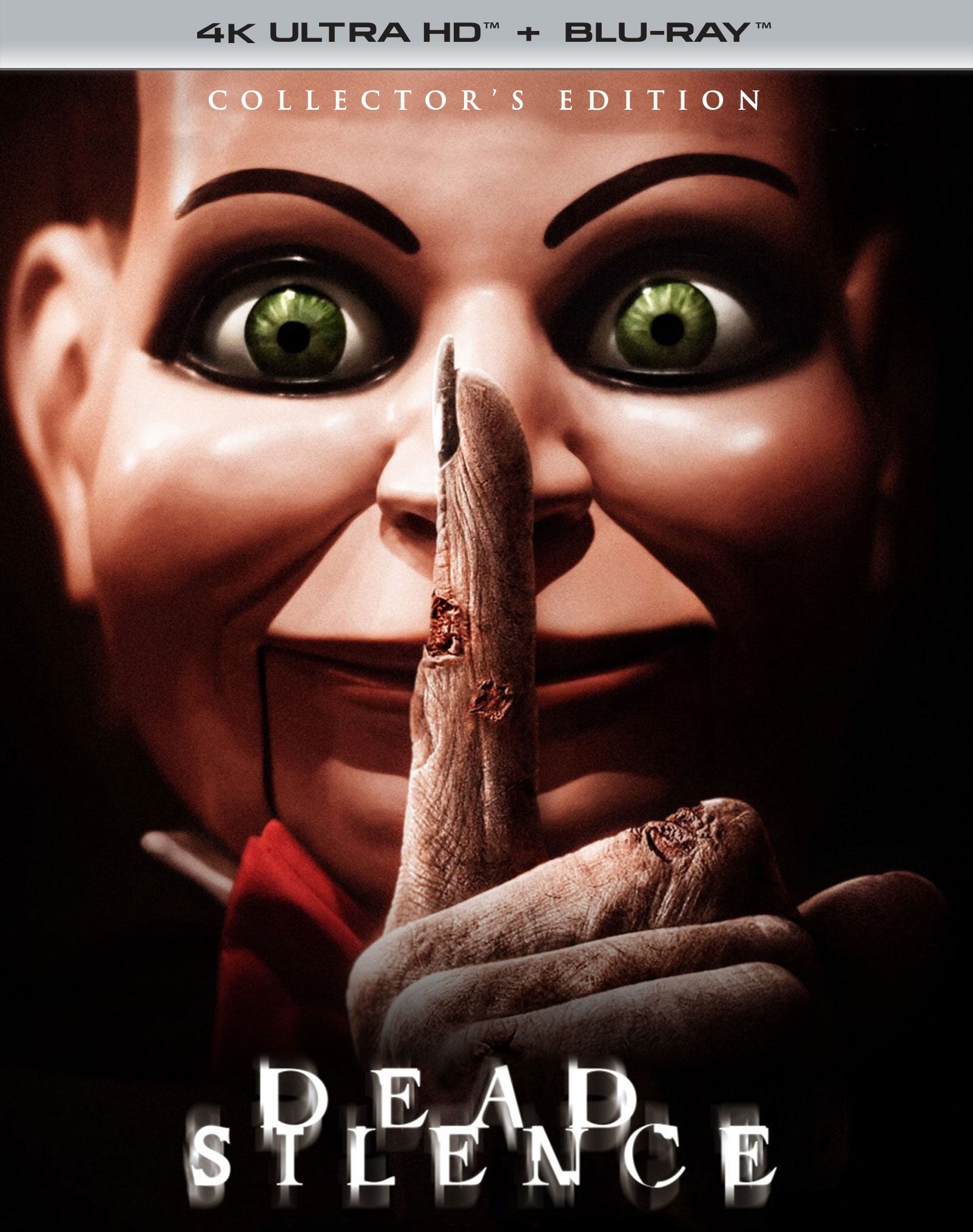 Dead Silence [4K Ultra HD Blu-ray/Blu-ray] cover art