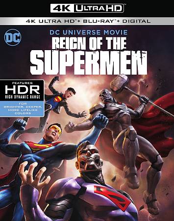 Reign of the Supermen [Includes Digital Copy] [4K Ultra HD Blu-ray/Blu-ray] cover art