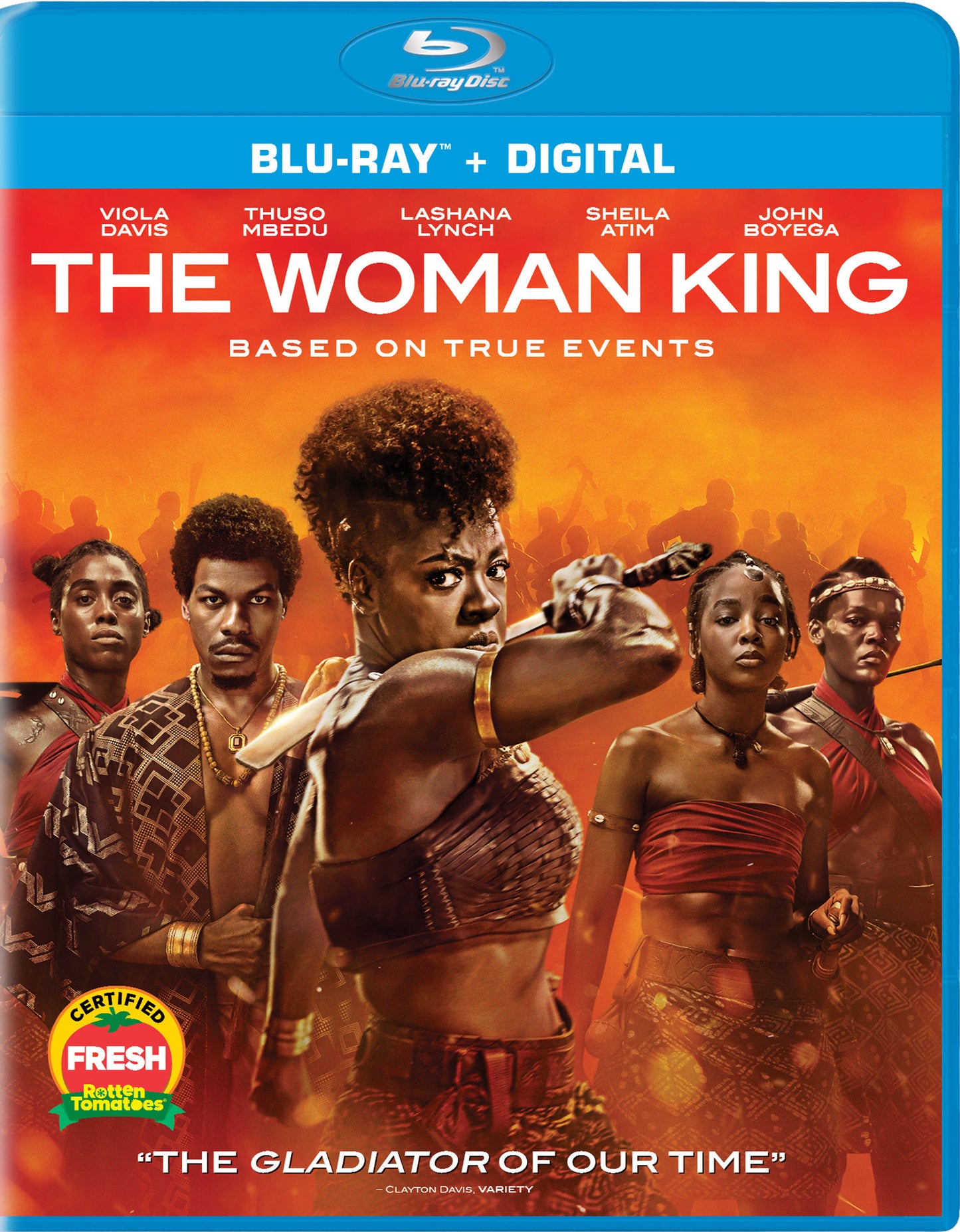 Woman King [Includes Digital Copy] [Blu-ray] cover art