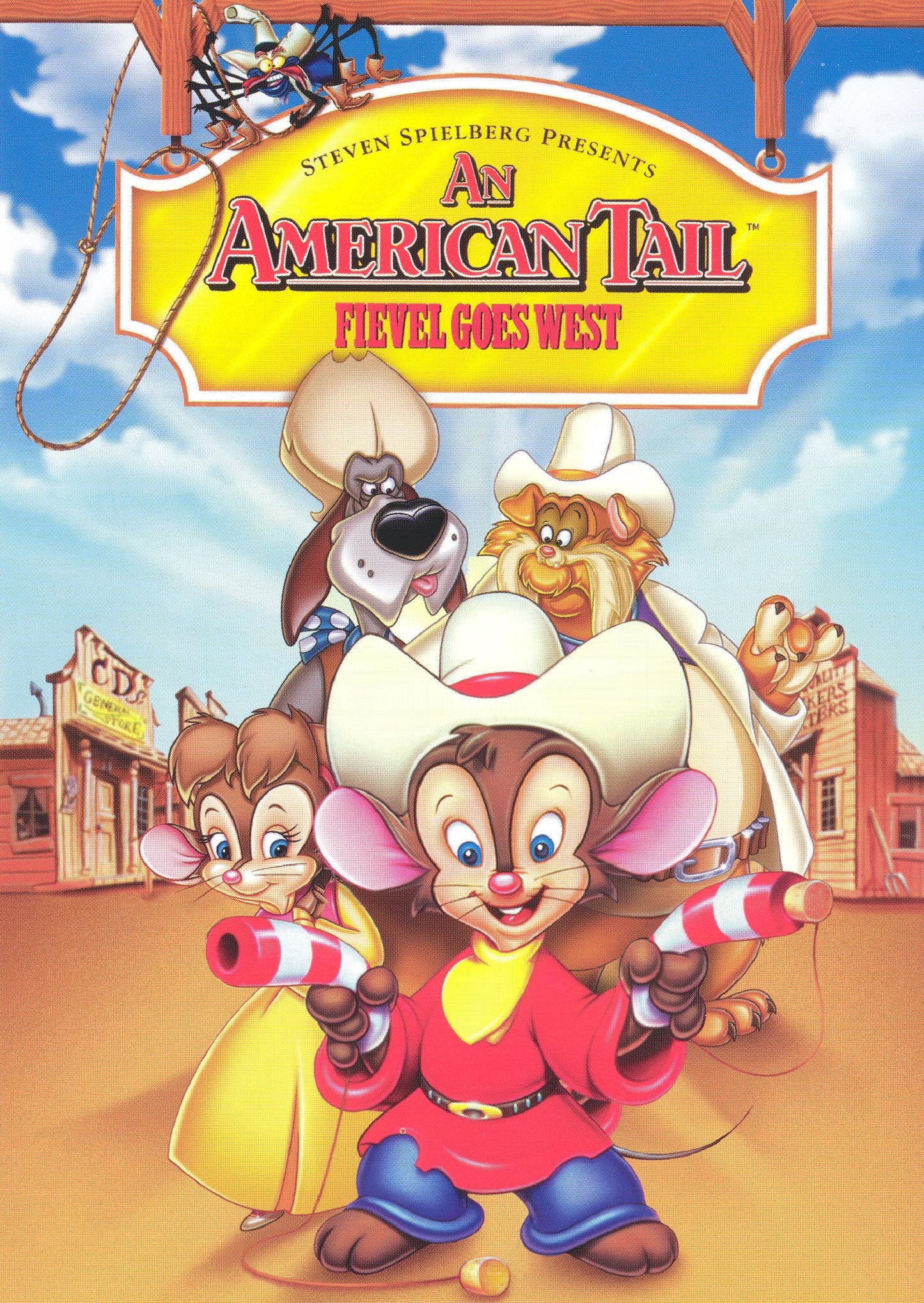 American Tail: Fievel Goes West cover art
