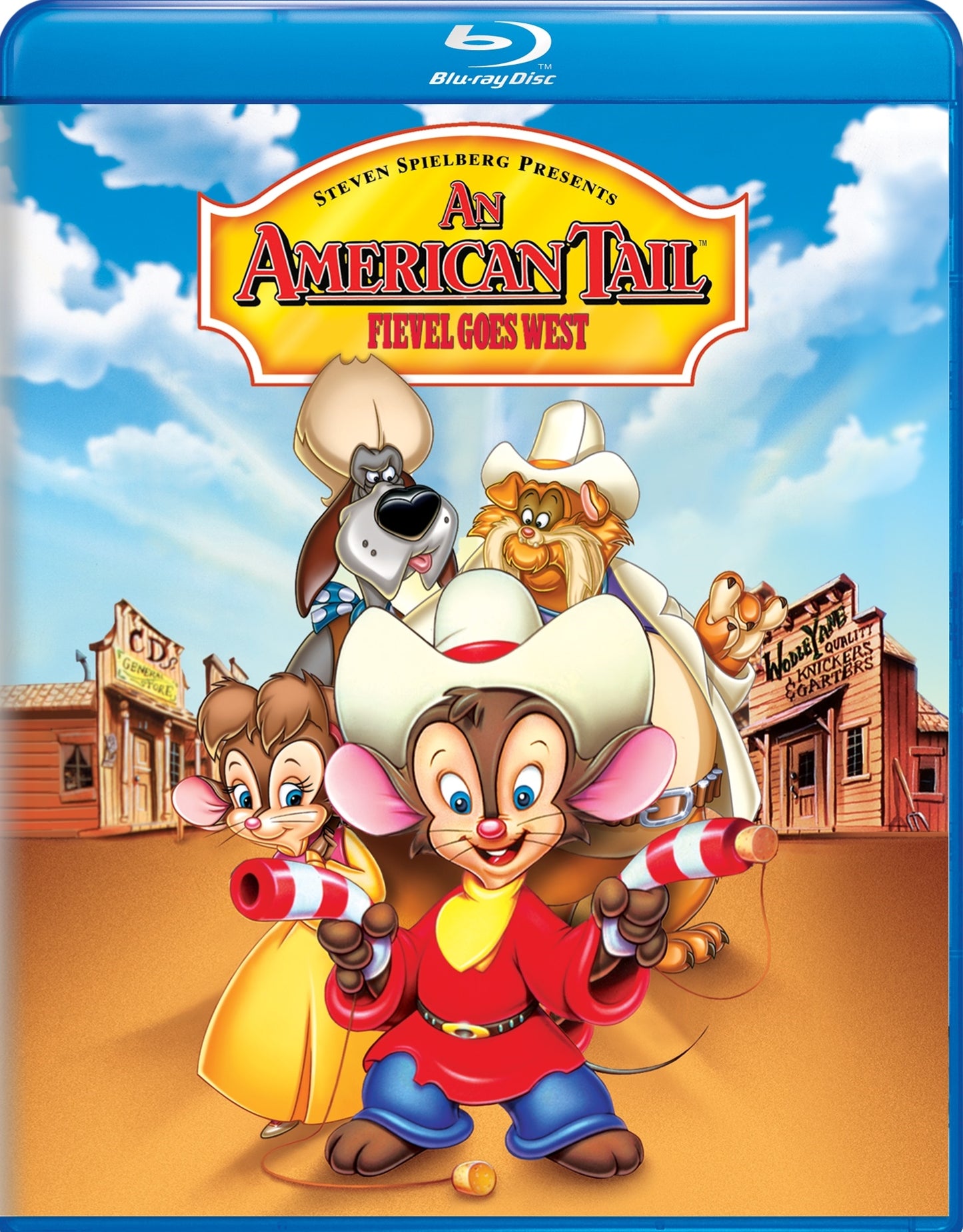 American Tail: Fievel Goes West [Blu-ray] cover art