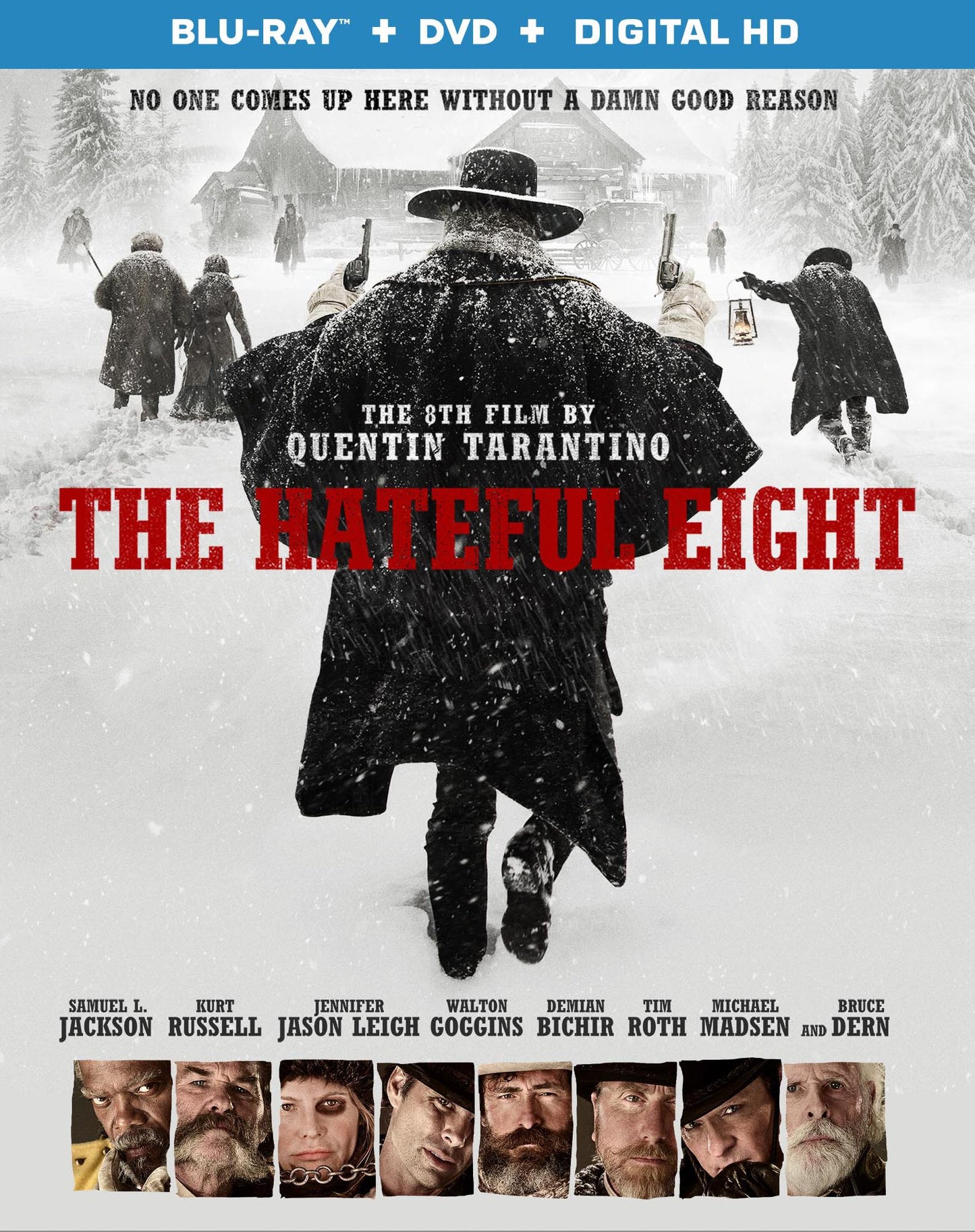 Hateful Eight [Includes Digital Copy] [Blu-ray/DVD] cover art