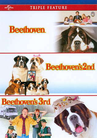 Beethoven/Beethoven's 2nd/Beethoven's 3rd cover art