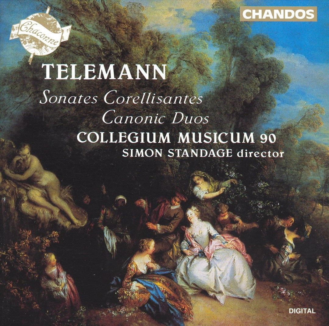 Telemann: Sonates Corellisantes; Canonic Duos cover art