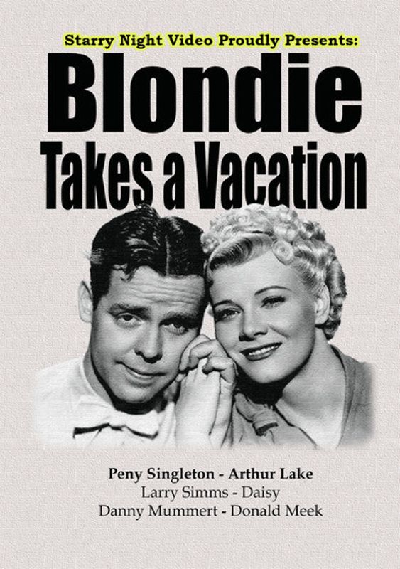Blondie Takes a Vacation cover art