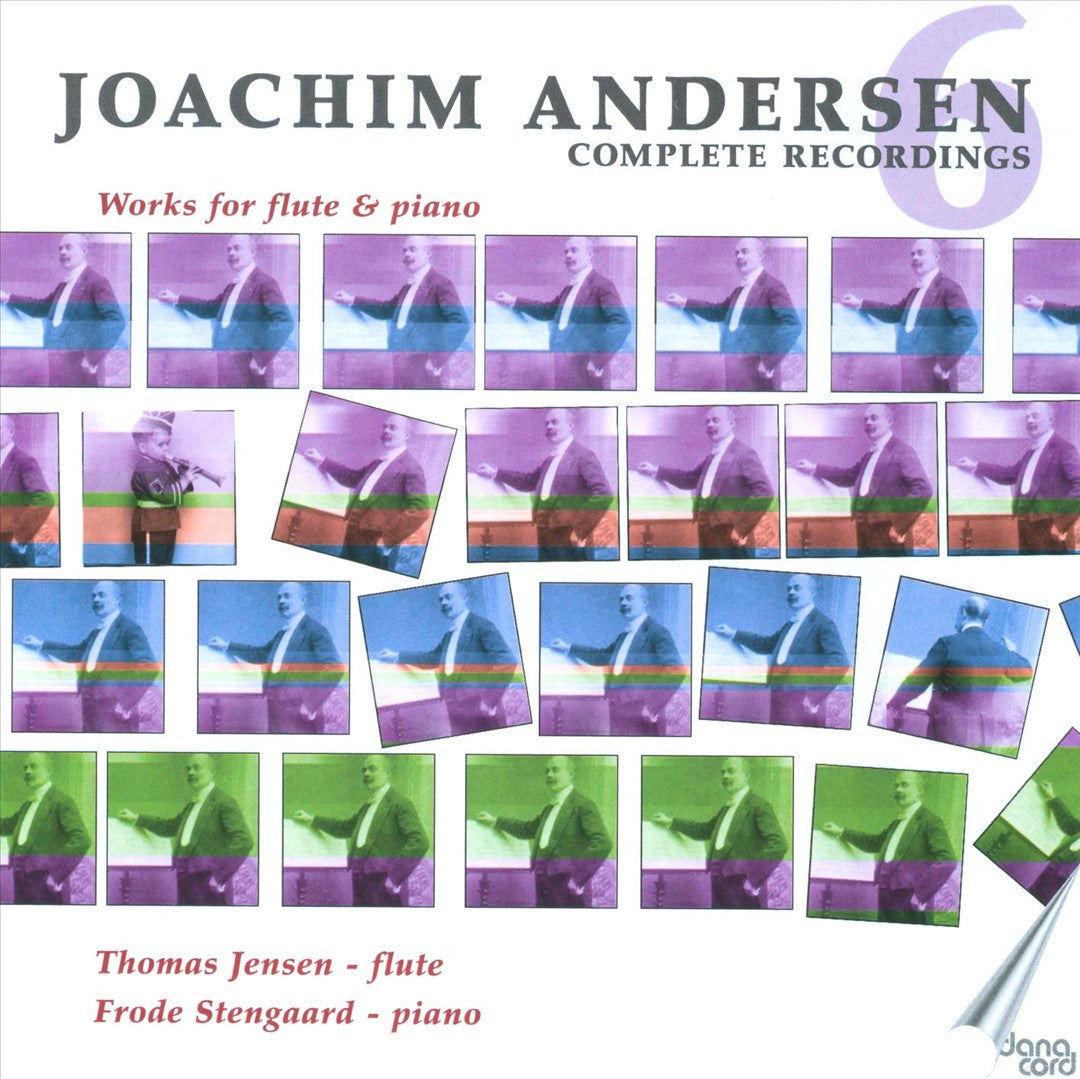 Joachim Andersen: Works for flute & piano cover art